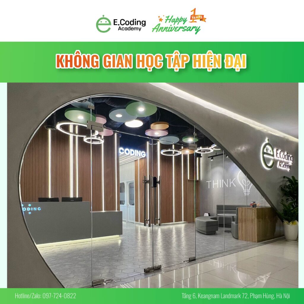 Không gian học tập hiện đại