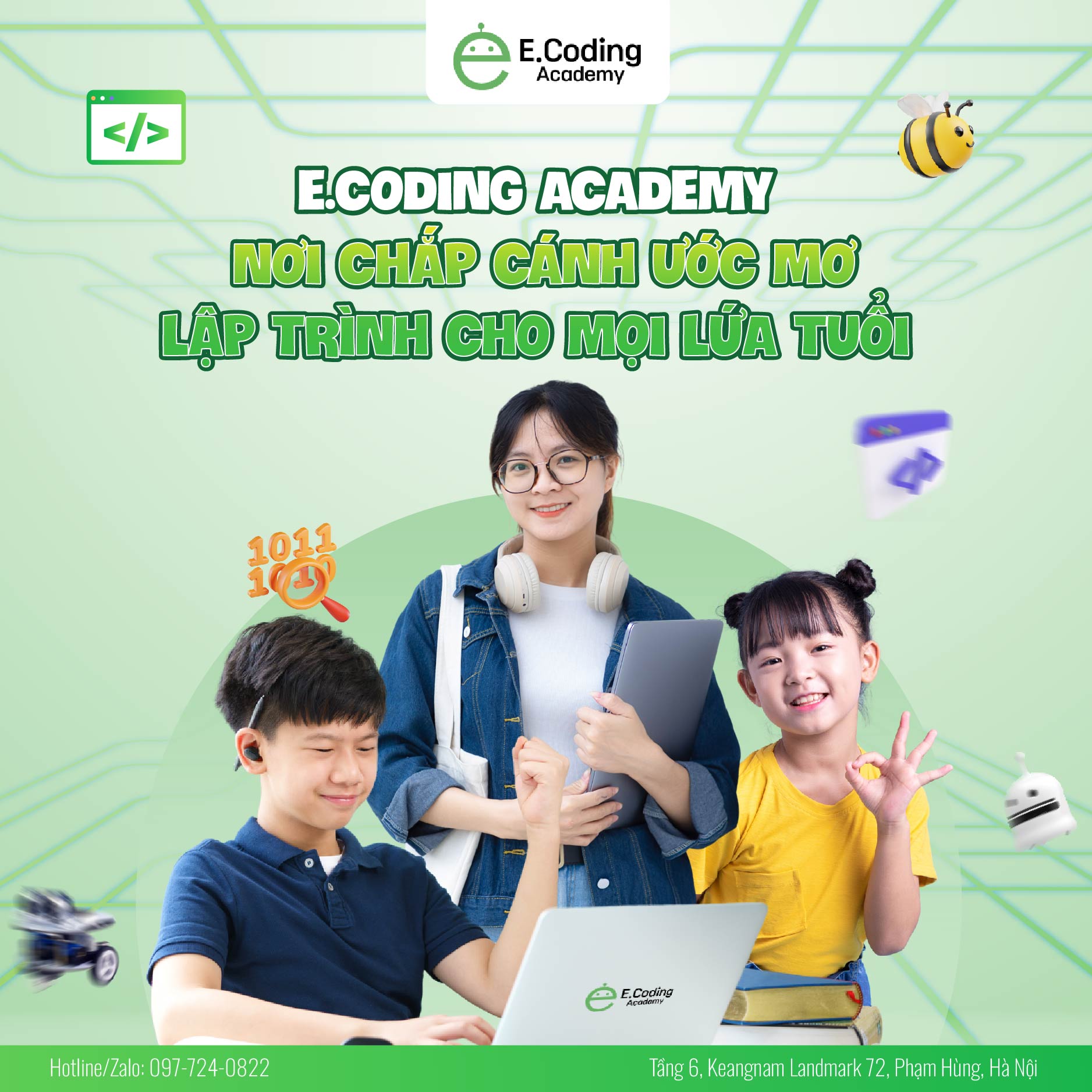 chắp cánh ước mơ lập trình